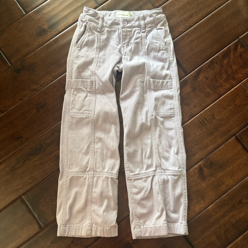 Abercrombie Kids Light Lavender Cargo Pants